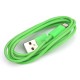 Кабель Lightning USB для iPhone 5/iPad mini (зеленый)