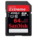 Карта памяти Sandisk Extreme SDXC UHS Class 1 45MB/s 64GB