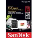 Карта памяти SanDisk 32GB microSDHC Extreme Class 10+ UHS-1 45 Mb/s с адаптером