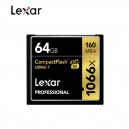 Карта памяти CF Lexar 64GB Professional 1066x (UDMA 7, чтение 160, запись 155)