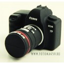 Флэшка в виде Canon 5D Mark II + 24-105 L + подарочная упаковка (8Gb)