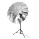 Зонт JINBEI 150см 60" серебро/черный + сумка