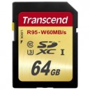[уценка] Карта памяти Transcend 64GB UHS-1 SDXC (Speed Class 3) R95/W60