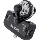Микрофон Zoom iQ5 для iOS/iPad с Lightning коннектором (черный)
