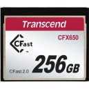 Карта памяти Transcend CFX650 256GB CFast 2.0 TS128GCFX650 (чтение 510Mb/s, запись 370Mb/s)