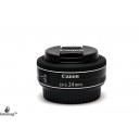 Объектив Canon EF-S 24mm f/2,8 STM (б/у, S/n: 2701108110, гарантия Canon до 20.09.2017)
