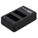 Зарядное устройство для аккумуляторов Nikon EN-EL14 (USB, с дисплеем, 2 слота)