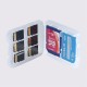Кейс пластиковый для карта 8 в 1 (6 microSD + 2 SD)