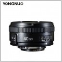Объектив Yongnuo YN40MM F2.8 для Nikon (блинчик, автофокус)