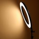 Кольцевой свет лампа визажиста (диаметр 48см, 336 диодов, 2 диммера, 3200-5500K) + стойка 2м