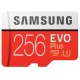 Карта памяти Samsung microSDXC 256GB EVO Plus 100MB/s + SD adapter