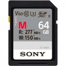 Карта памяти Sony 64GB SF-M/T2 UHS-II SDXC М (v60, зап до 150мб, чт 277мб)