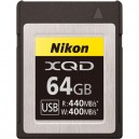 Карта памяти XQD Nikon 64GB (до 400mb запись, до 440mb чтение)