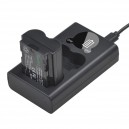 Зарядное устройство для Fuji NP-W235 (USB, 2 слота, LED) Fuji X-T4 GFX 50S II GFX 100S,VG-XT4