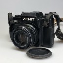 Фотоаппарат Zenit 122 и объектив Гелиос 44М-6 58мм f2 бу