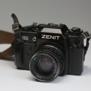 Пленочный фотоаппарат Зенит 122 и объектив Гелиос 44М (93394888/8022033dm)