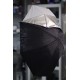 Фото зонт 3 в 1 83см (белый, серебро, белый на просвет)
