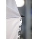 Фото зонт 3 в 1 83см (белый, серебро, белый на просвет)