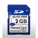 Карта памяти SD 2Gb Elite Pro для ЧПУ, старых фотокамер