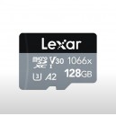 Карта памяти MicroSD LEXAR SILVER 128Gb 1066x UHS-I V30 A2 4K (160MBs/120MBs)