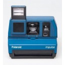 Фотоаппарат моментальной печати Polaroid Impulse (синий) без коробки