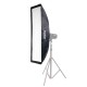 Стрипбокс stripbox Godox 30x120см с сотами (Bowens)