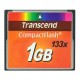 Карта памяти Compact Flash Transcend CF 1GB 133X (oem)