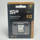Карта памяти SDXC 512Gb SP V60 U(3) (скорость чтения до 280MB/s, скорость записи до 170 MB/s)