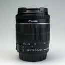 Объектив Canon EF-S 18-55mm 3.5-5.6 IS STM (бу SN: 386204051711PM)