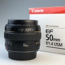 Объектив Canon EF 50mm f1.4 (бу SN: 55305400PM)